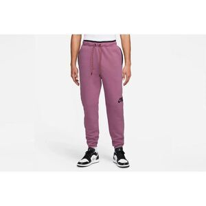 Jordan Men's Purple/Black Drawstring Tech Fleece Pants